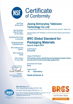 BRC Certificate